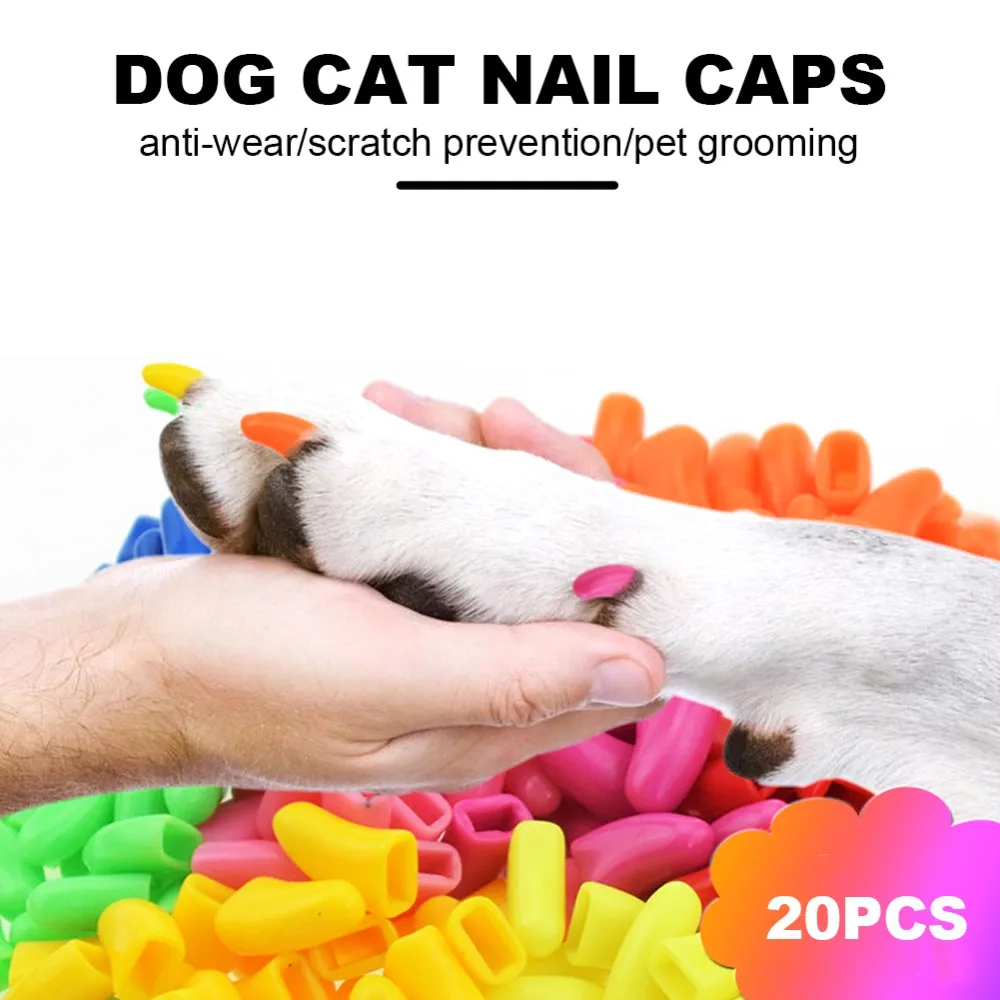 Fat Fat Cute Dog]Cat Nail Caps Soft Cap for Pets | Shopee Philippines